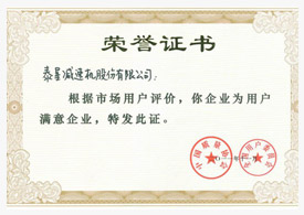 企業（yè）榮（róng）譽